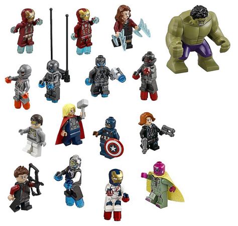 Lego Marvel Avengers Age Of Ultron Minifigures Lego Marvels Avengers