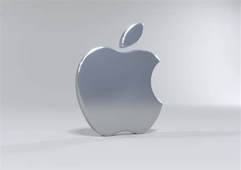 Apple Logo 3d Model 3d Model Cgtrader