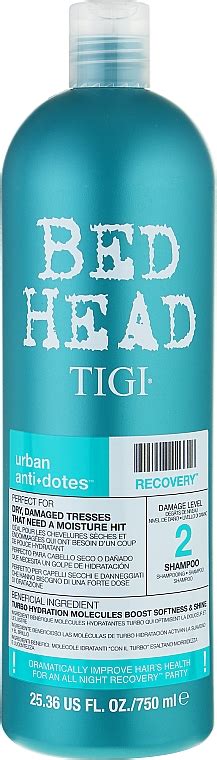Шампунь зволожуючий для сухого та пошкодженого волосся Tigi Bed Head