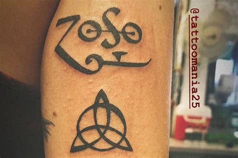 Paris Jackson Unveils New Led Zeppelin Tattoos