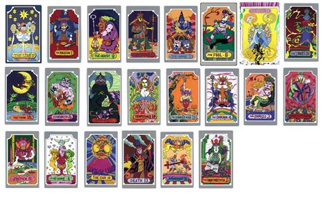 Jojo Tarot Cards By Mdwyer5 On Deviantart Tarot Cartas Cartas Del