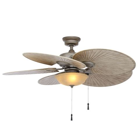 Shop our selection of outdoor ceiling fans to keep cool and add ambiance to your porch or covered patio. Hampton Bay Havana 48 in. Outdoor Cambridge Silver Ceiling ...