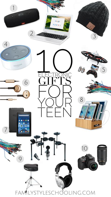 Gift ideas for him electronics. 10 Electronic Gifts for Your Teen - Family Style Schooling