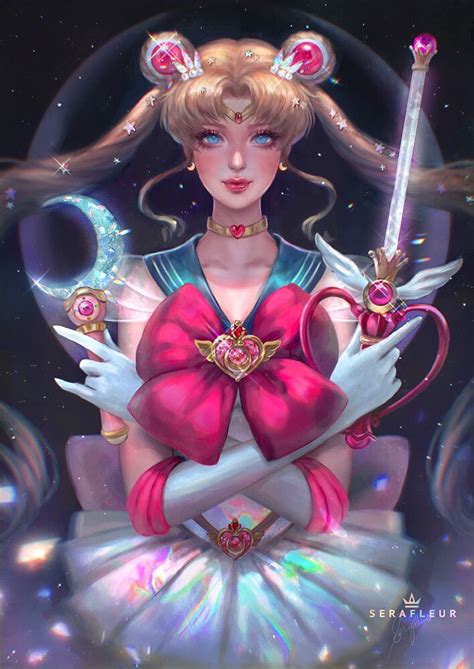 Sailor Moon Super S Abigail Diaz On Artstation At Artwork 9ekzew