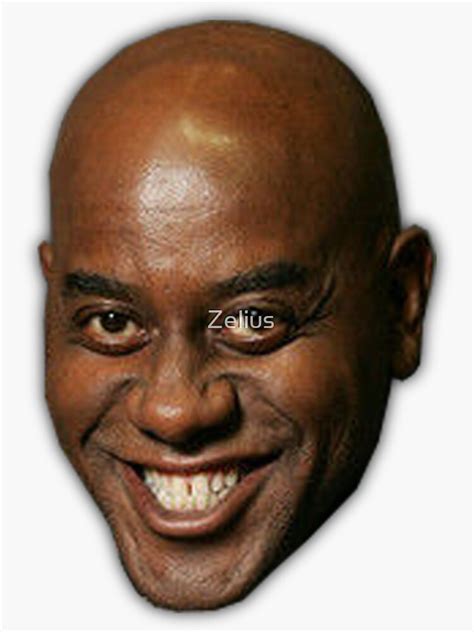 Ainsley Harriott Funny Meme Face Sticker For Sale By Zelius Redbubble