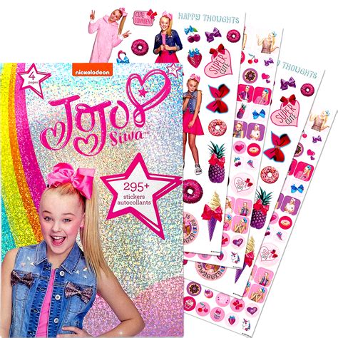 This game has a lot of choice of songs and you can play piano from jojo siwa. Jojo Siwa Star Sticker Book, Over 295+ for Party Favor ...