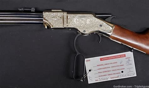 Henry Original Henry Silver Deluxe Engraved 44 40 H011sd Lever Action