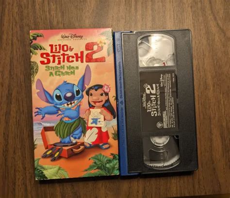 Lilo Stitch Stitch Has A Glitch Vhs Rare Late Disney