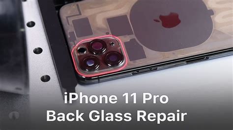 Iphone 11 Pro Back Glass Repair The Toughest Glass Ever Youtube