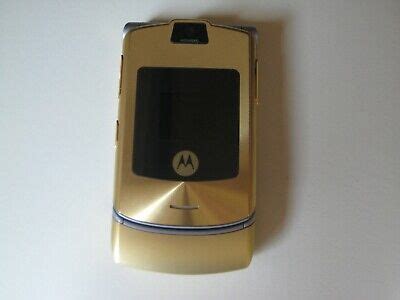 Motorola RAZR V3i Gold Unlocked Dolce And Gabbana D G Cellular
