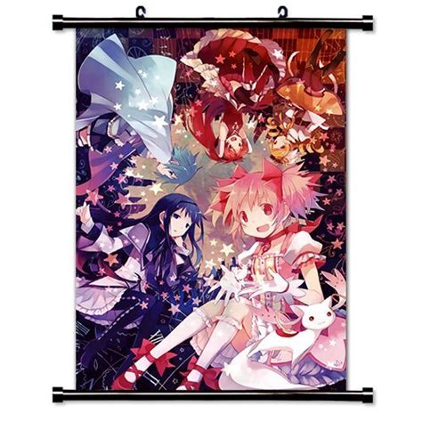 Mahou Shoujo Madoka Magica Anime Fabric Wall Scroll Poster 16 X 24