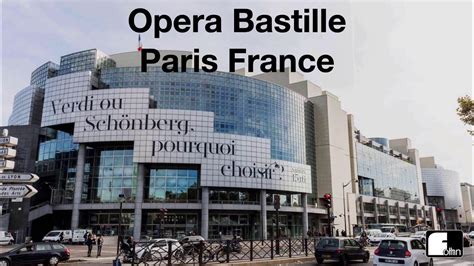 Fohhn Opera Bastille Paris France Youtube