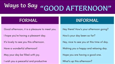 Good Afternoon Messages 50 Ways To Say Good Afternoon In English 7esl