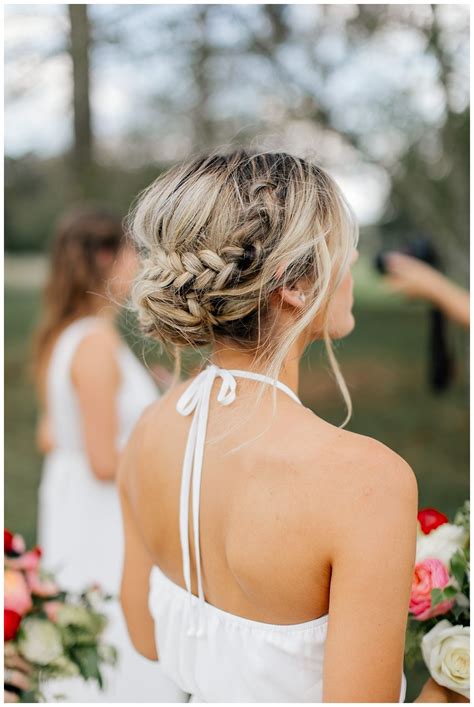 Kate Kyle Boho Wedding Hair Short Wedding Hair Boho Updo