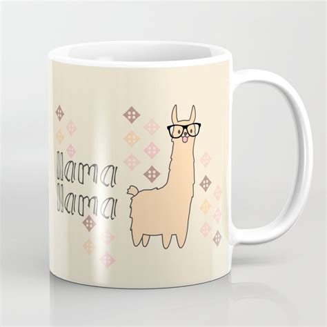 Llama Llama Coffee Mug By Vivinicolin Society6