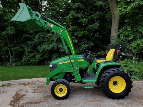 Sold 2007 John Deere 3320 33hp Compact Tractor Regreen Equipment And