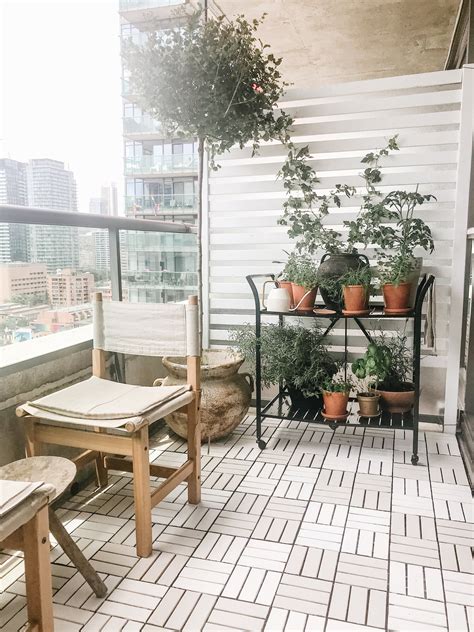 Tiffany Leighs Downtown Condo Balcony Makeover With 4 Easy Diys