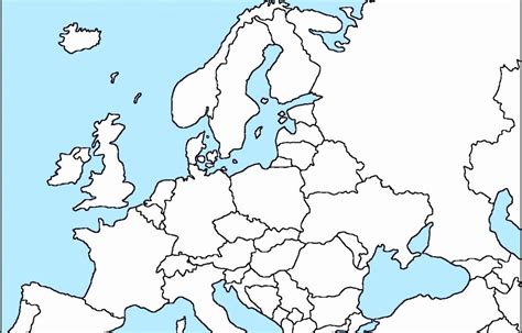 High Resolution Europe Map Black And White Images And Photos Finder