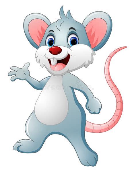 Happy Mouse Cartoon Stock Vector Illustration Of Ears 71105476