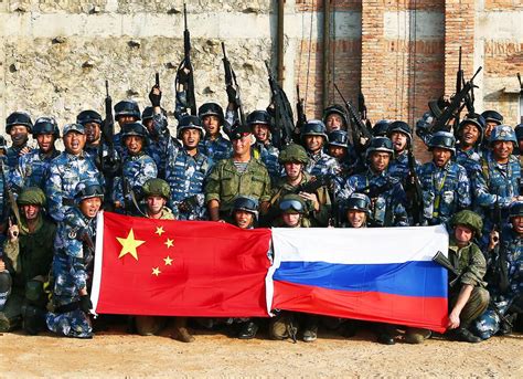 China Russia Adakan Latihan Tentera Bersama Ketika Tekanan Amerika