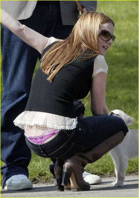Geri Halliwell Wears Pink Panties Photo 83801 Celebrity Babies Geri