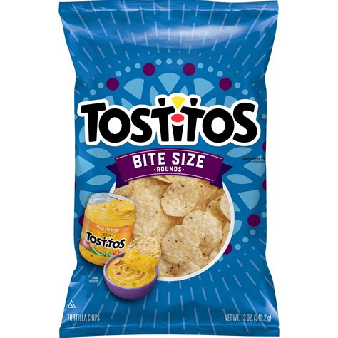 Tostitos Bite Size Tortilla Round Chips 12 Oz Chile Ubuy
