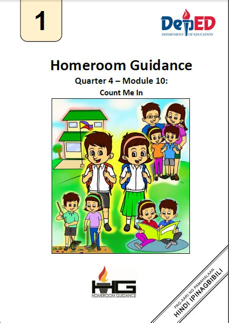 Homeroom Guidance Grade 1 Fourth Quarter