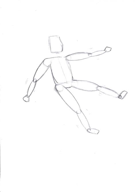 Person Falling Drawing At Getdrawings Free Download