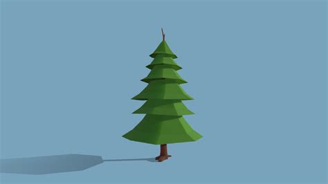 Low Poly Pine Tree Download Free 3d Model By Eucalyp555 C1d140f