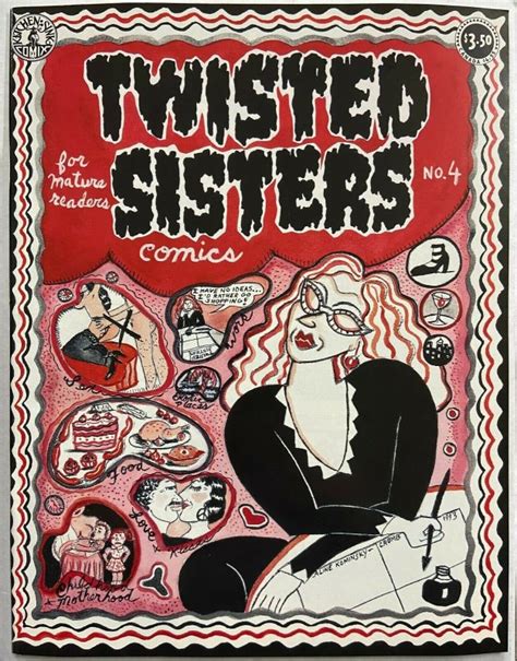 Twisted Sisters Comics 34 Kitchen Sink 1994 1995 Vf Nm Gloeckner