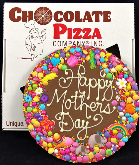 The beautiful and unparalleled bond of love shared between kids and mothers is honored and celebrated on mother's day on may 9. Happy Mothers Day Chocolate Pizza | summer garden border