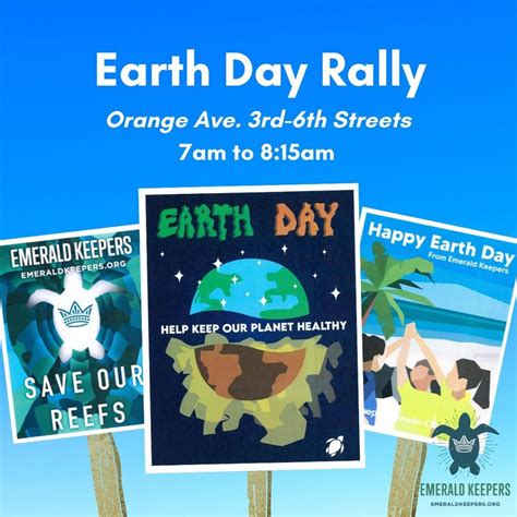 Emerald Keepers Earth Day Events For Friday April 22 2022 Coronado