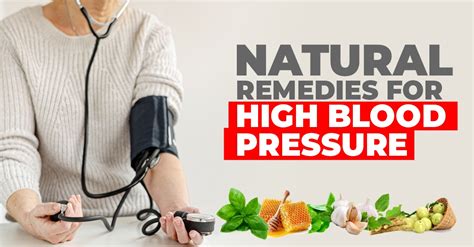 7 Natural Remedies For High Blood Pressure Blood Pressure Remedies