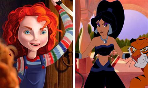 Disney Princesses Reimagined As Villains • Geekspin