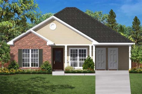 Small Traditional 1200 Sq Ft House Plan 3 Bed 2 Bath 142 1004