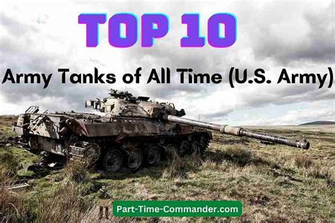 Top 10 Army Tanks Of All Time In The Us Army