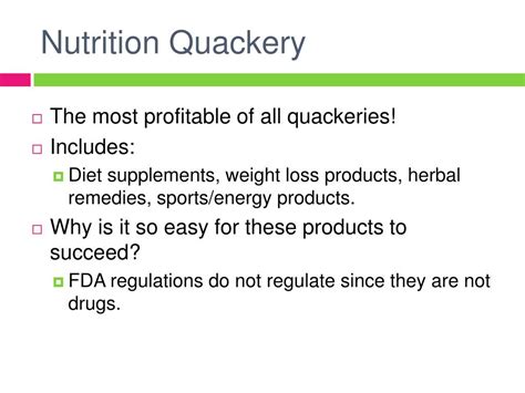 Nutrition Quackery Examples Besto Blog