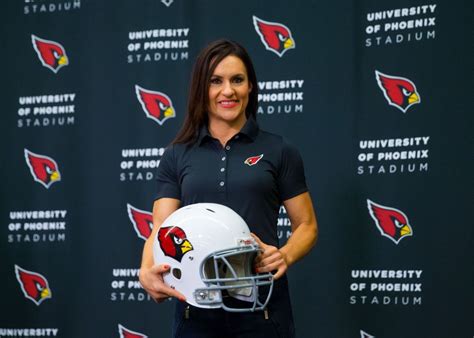 Jen Welter Being Introduced As An Arizona Cardinals Assistant Last