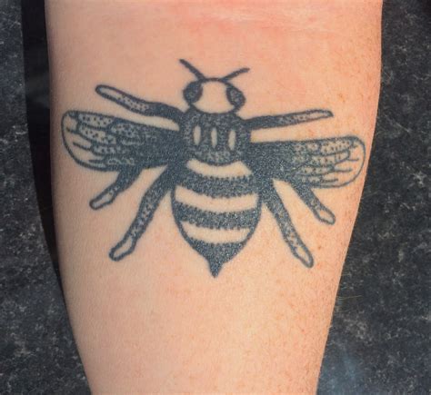 Manchester Bee Tattoos Manchester Bees