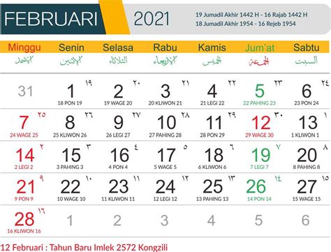 .kalender hijriyah dan kalender jawa. Template Kalender 2021 CDR, PNG, AI, PSD, PDF Gratis 100% - Massiswo.Com