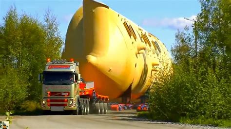 Worlds Largest And Most Dangerous Oversize Load Transportation Mega