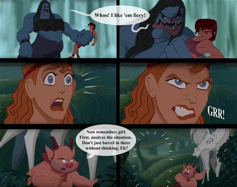 Request Hercules Genderbend Centaur Scene Page 2 By Miranh Disney Characters Genderbend