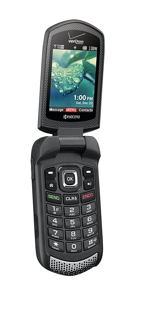 Kyocera Duraxv E4520 Rugged Flip Phone For Verizon Black Good
