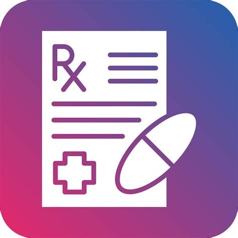 Premium Vector Vector Design Prescription Icon Style