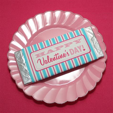 valentines day party template candy bar wrapper