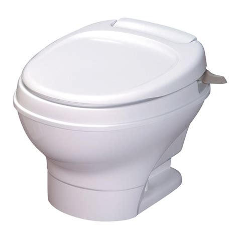 Thetford Aqua Magic V Hand Flush Water Saver Low In White 31657 The