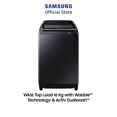 Jual Samsung Wa16n6780cvse Top Loading Mesin Cuci 16 Kg Di Seller