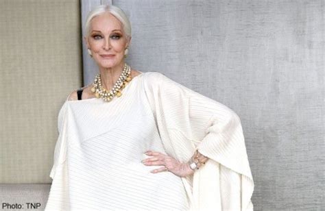 gallery of why supermodel carmen dell orefice is still walking the runway at 83 with images