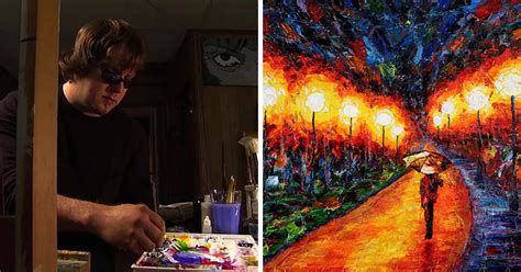 This Artist Is Blind But Creates Incredibly Beautiful Paintings The