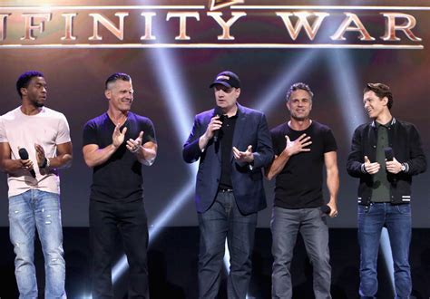 The Cast Of Avengers Infinity War Reunites At D23